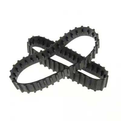 2x Lego Gummi Kette 36 Zähne schwarz Bagger Mindstorms 4292139 x1681