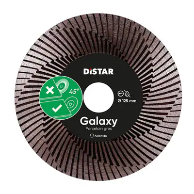 TARCZA DIAMENTOWA TNĄCA GALAXY 125*1.6*30X22,23MM DISTAR