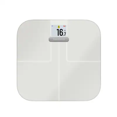 GARMIN Index S2 Smart Waage Weiß, Körperanalysewaage