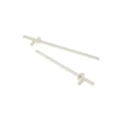 2x Lego Figuren Waffe Stab Lanze weiß Star Wars Piraten 6280 384901 3849