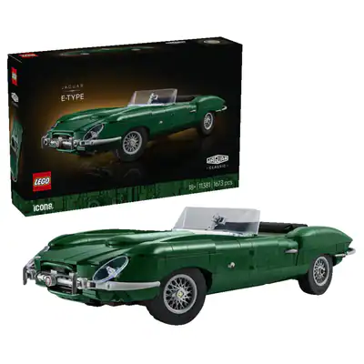 LEGO Icons 11381 Jaguar E-Type Bausatz, Mehrfarbig