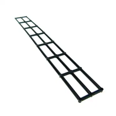 1x Lego Takelage Wanten 28x3.5 schwarz lang Schiff Mast 6243 4220926 47996