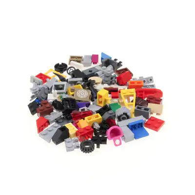 100 Lego Classic Bau Steine Sonder Teile 70g Kiloware gemischt z.B. Fliese 2x2