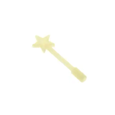 1x Lego Figuren Zubehör Zauberstab transparent leuchtet im Dunkeln 6082 6124
