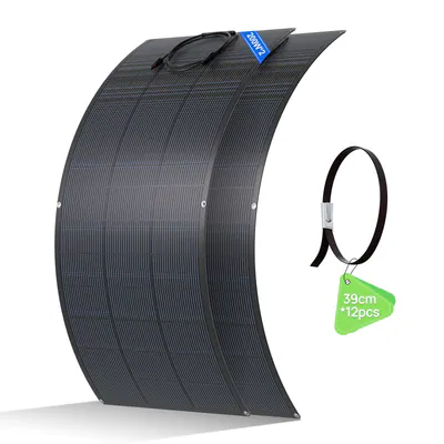 400W Flexibles Solarpanel Solarmodul für Wohnmobil Balkonkraftwerk ECO-WORTHY