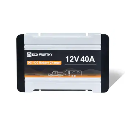 12V 20A 40A DC-DC LiFePO4 Batterie Ladegerät MPPT Ladebooster für Wohnmobilen