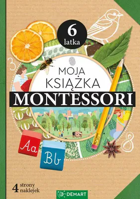 Moja książka Montessori 6-latka Demart