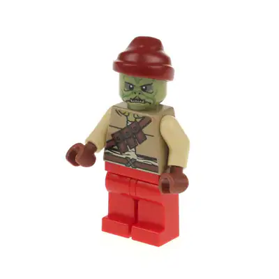 1xLego Minifigur Star Wars Kithaba (Klatooinian Skiff Wache) Bandana 9496 sw0397