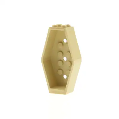 1x Lego Sarg Box Boden 2x4x6 beige Sarkophag Kiste Ägypten Pharao 4113940 30163