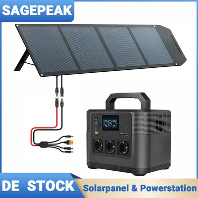 Solarpanel 300W 400W 500W Faltbar Tragbar Solarmodul Wohnmobil Powerstation