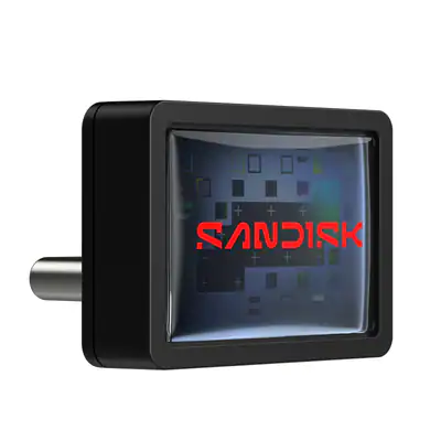 SANDISK Extreme Fit™ USB-C® Flash-Laufwerk, 128 GB, Schwarz