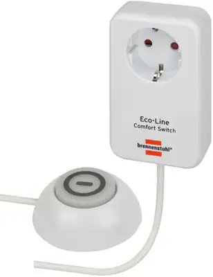 BRENNENSTUHL Eco-Line Comfort Switch Adapter, 1,5 m