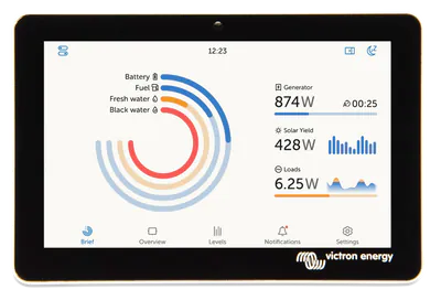 Victron GX Touch 50 Systemüberwachung BPP900455050