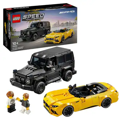 LEGO Speed Champions 76924 Mercedes-AMG G 63 & SL Bausatz, Mehrfarbig