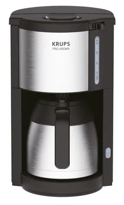 KRUPS KM305D ProAroma Kaffeemaschine Schwarz/Edelstahl