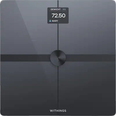 WITHINGS Body Smart Black, Körperanalysewaage