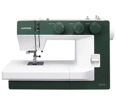 4933621710781 JANOME NÄHMASCHINE 1522 GN GRÜN JANOME