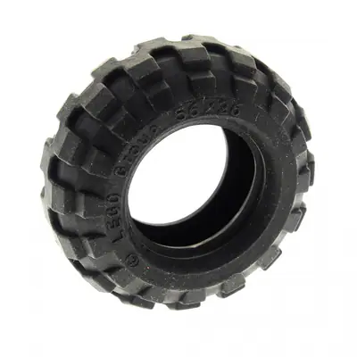 1x Lego Technic Reifen Ballon 56x26 schwarz Rad Auto Fahrzeug 4297209 55976