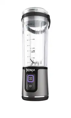 NINJA BC151EUBK Blast Standmixer Schwarz (7,2 Volt, 0.532 l)