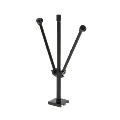 1x Lego Boot Mast 2x2x9 2/3 schwarz Stütze Segel Schiff 2x Stange 8L 4319 4318