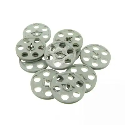 10x Lego Technic Riemenscheibe 3x3 alt-hell grau Rad Umlenkrolle 4100502 4185