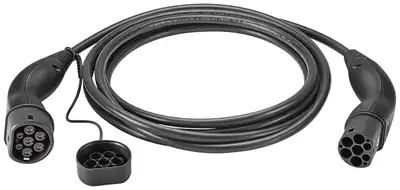 LAPP STANDARD, schwarz, Ladekabel E-Auto, 11 kW, Kabellänge: 7 m