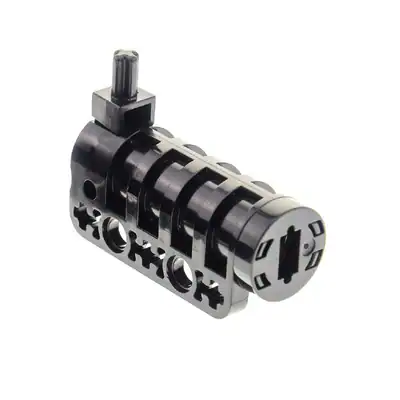 1x Lego Technic Kanone 2x5x3 schwarz Projektil Pfeil Werfer 4118816 32074c01