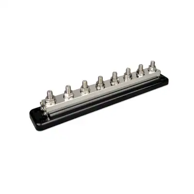 Victron Sammelschiene 600A 8P + Abdeckung DC-Verteiler VBB160080010