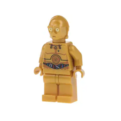 1x Lego Minifigur Star Wars Episode 4/5/6 C-3PO Drähte Droide 10236 sw0365
