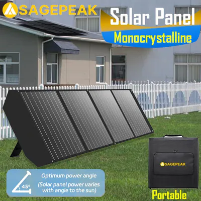 Solarpanel 200W 300W 400W 500W Faltbar Tragbar Solarmodul Wohnmobil Camping RV