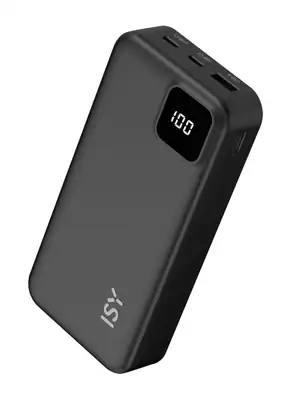 ISY IPP 20001 Powerbank 20000 mAh Schwarz