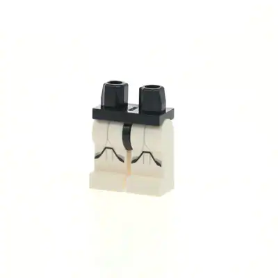 1x Lego Beine Minifigur Star Wars weiß Clone Trooper sw0541 sw0910 970c01pb27