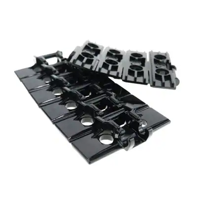10x Lego Technic Kettenglieder 5x3x1 schwarz Panzer Kette Glied 42479 57518