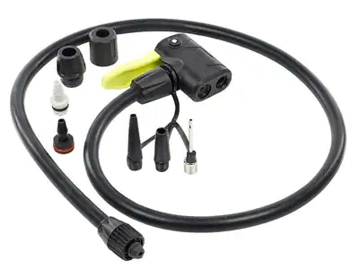 TPU Pumpe und Kompressorschlauch 68 cm mit Adaptern
