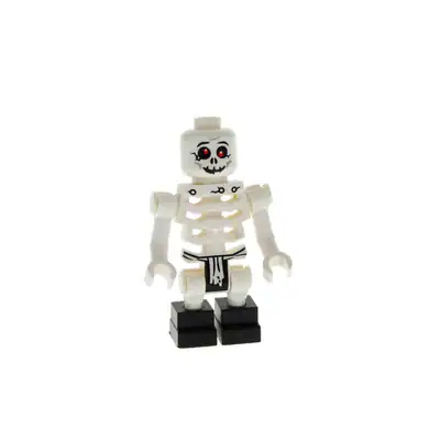 1x Lego Figur Skelett Ninjago Lendenschurz weiß Bonezai 2505 93060 njo0008