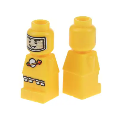 2x Lego Micro Figur Lunar Command gelb Spielfigur 3842 4560454 85863pb012