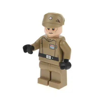 1x Lego Minifigur Star Wars Imperial Officer Captain Uniform Helm 75106 sw0623