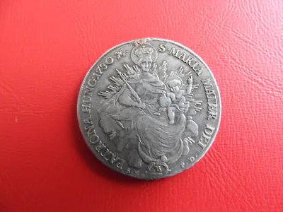 * Ungarn Madonnenthaler 1780 Silber * Maria Theresia (234)(Alb.7)