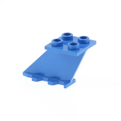 1x Lego Heck Schwanz Flosse 4x2x2 blau Leitwerk Flugzeug Space 4118824 3479