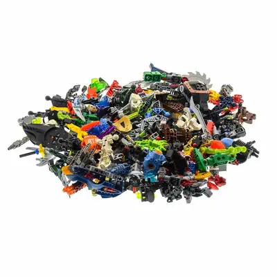 1 kg Lego Bionicle Hero Factory Knights Kingdom Mischung Kiloware bunt gemischt