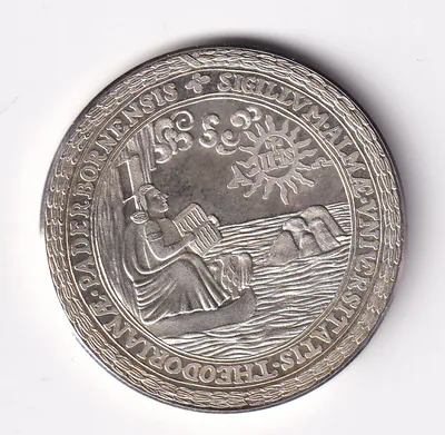 Medaille Silber 1972 Universität Paderborn 19.85 Gramm, 900 fein nsw-leipzig