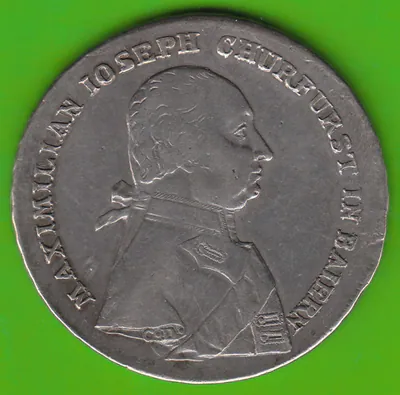 Münze Silber Bayern Taler 1803 sehr schön nswleipzig