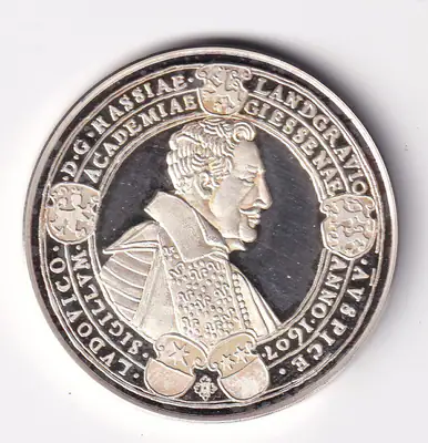 Medaille Silber 1982 Universität Gießen 25.81 Gramm, 1000 fein nsw-leipzig