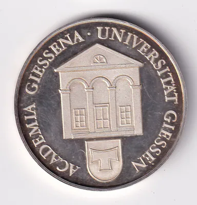 Medaille Silber Universität Gießen 25.08 Gramm, 1000 fein nsw-leipzig