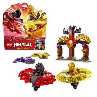 LEGO Ninjago 71826 Drachen-Spinjitzu Battle Pack Bausatz, Mehrfarbig