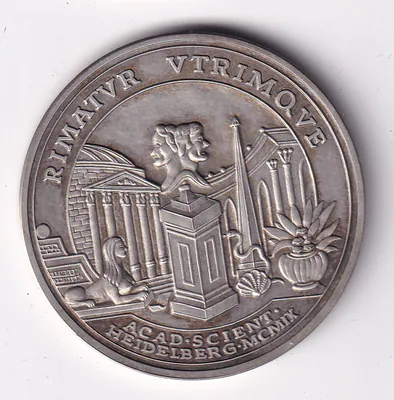 Medaille Silber 1984 Akademie Heidelberg 24.95 Gramm, 1000 fein nsw-leipzig