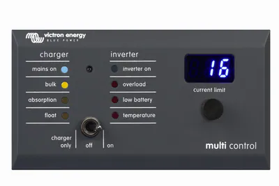 Victron Digital Multi Control 200/200A GX (RJ45 gewinkelt) DMC000200010R