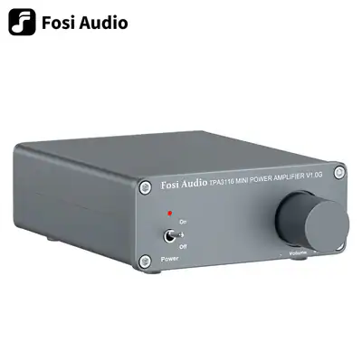 Fosi Audio V1.0G Class D Verstärker 2 Kanal Stereo Audio Digital Home Power Amp