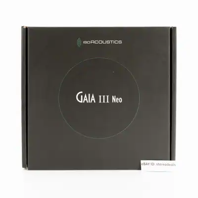 IsoAcoustics GAIA III NEO (Dark Chrome) - Loudspeakers Isolator (1 set of 4 pcs)