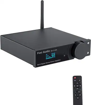 FOSI AUDIO DA2120A Bluetooth 5.0 Verstärker Audio DAC Stereo Receiver Amp 5 EQ